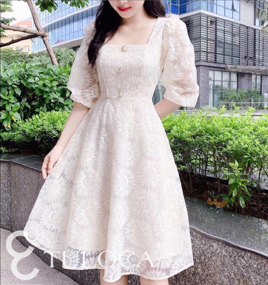 Váy đầm trắng liền thân đẹp kiểu hàn quốc hè 2016 đáng yêu  Kiến thức  Online
