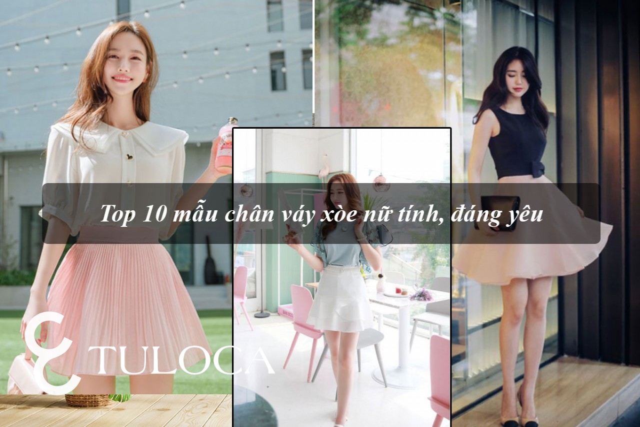 5 mẫu chân váy xòe Trung Quốc nên nhập  Bảng size váy Trung Quốc